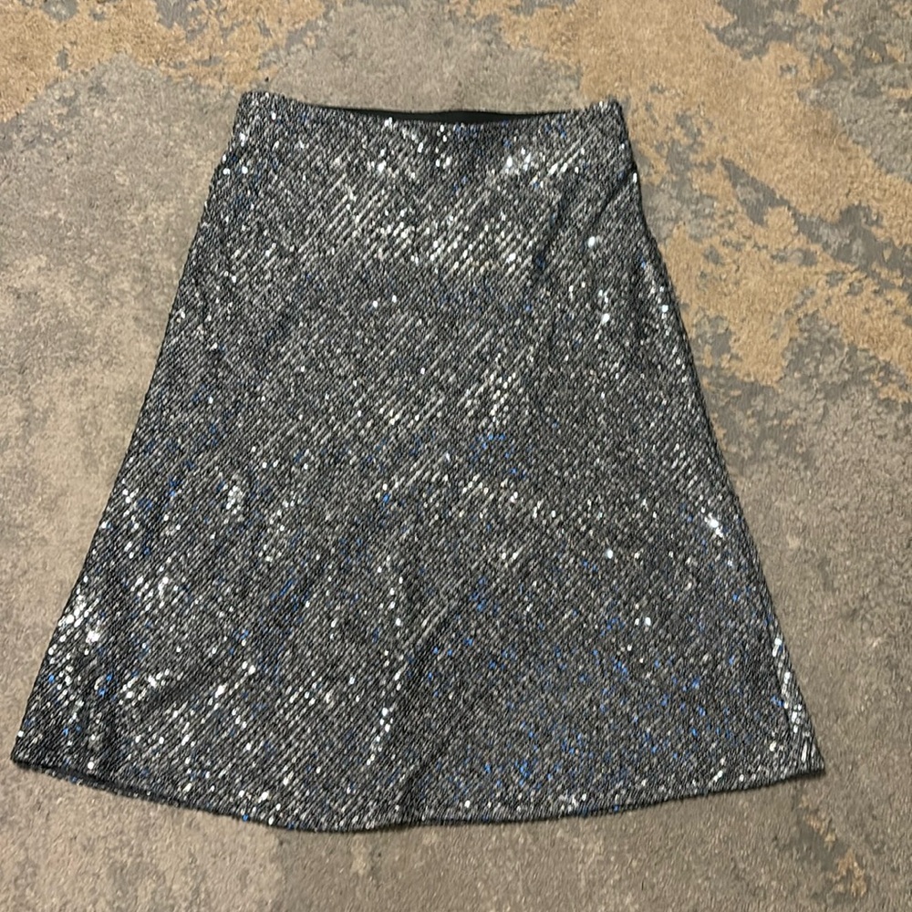 Talbots sequin skirt